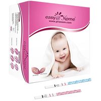 Easy@Home 50 Ovulation + 20 Pregnancy Test Strips Combo Kit 